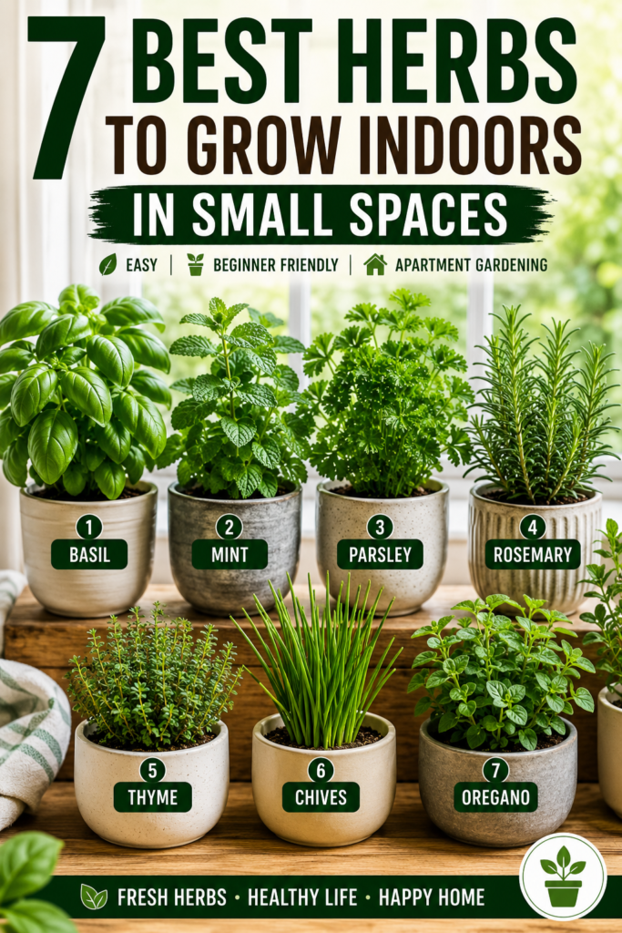 7 Best Herbs to Grow Indoors in Small Spaces chatgpt image aug 15, 2026, 07 20 25 pm
