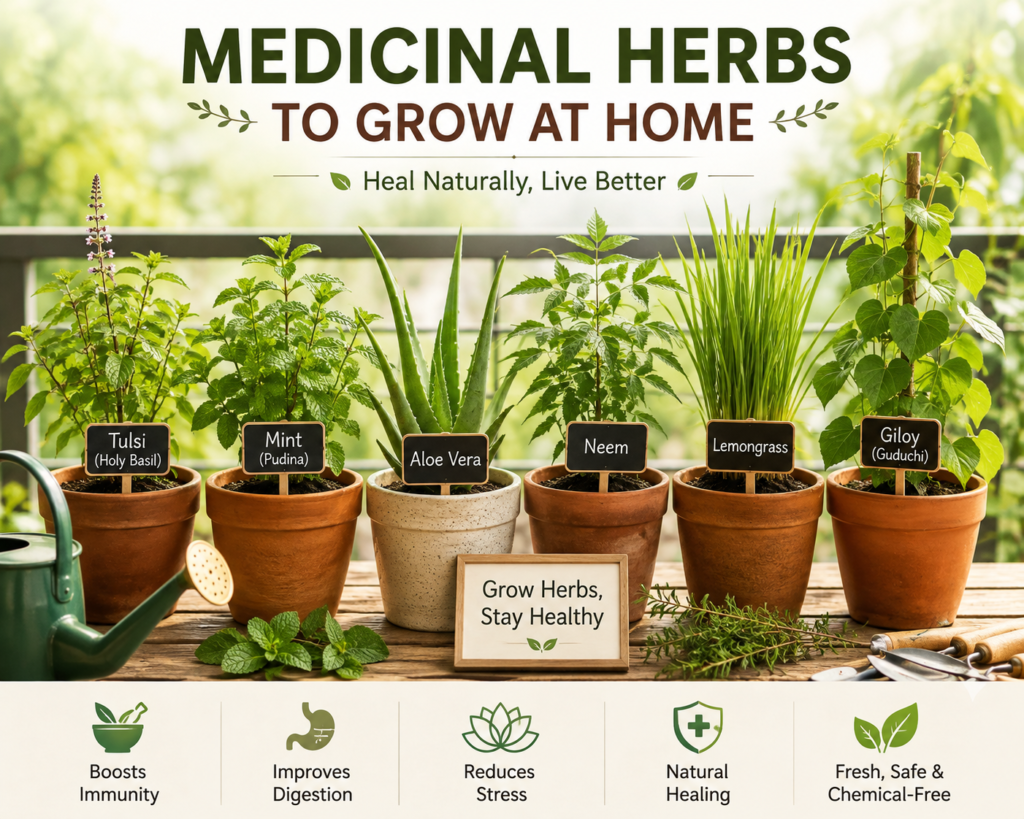 Best Medicinal Herbs to Grow at Home: Beginner's Guide chatgpt image aug 8, 2026, 10 04 33 pm
